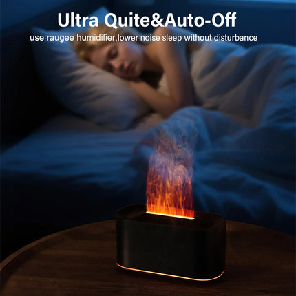 Flame Aroma Diffuser Essential Oil