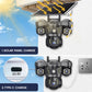 Triple Lens Camera Solar WiFi - 10X Zoom Auto Tracking V380