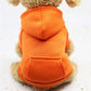 Winter Dog Hoodie with Pocket - Warm Cotton Sweatshirt for Small Dogs & Cats - Deribla Store