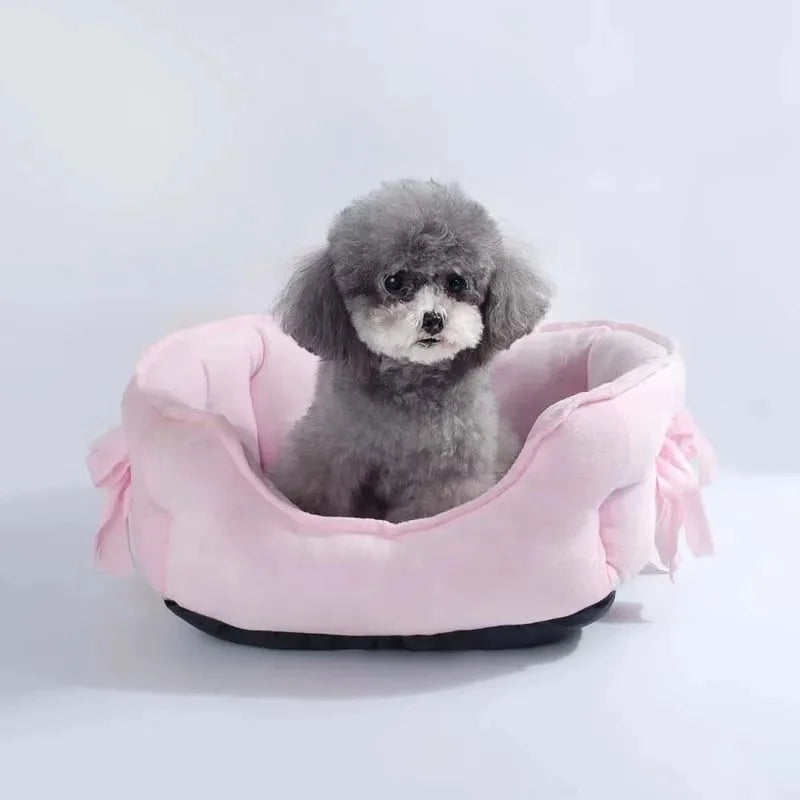 Cozy Pet Bed - Soft PP Cotton Cushion Sofa for Small Dogs & Cats - Deribla Store