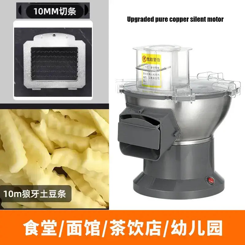 Electric Vegetable Cutter 200W - French Fries Slicer Dicer - Deribla Store