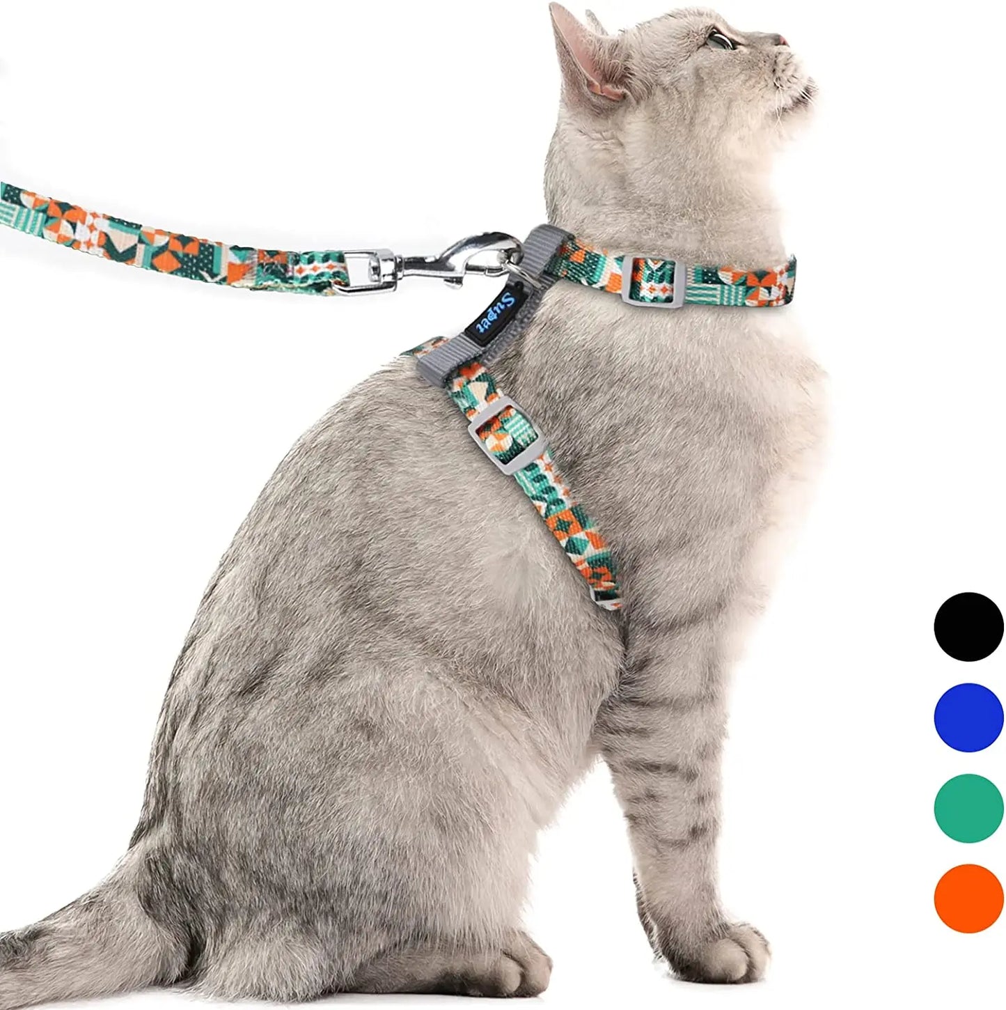 Premium Leather Cat Leash - 1.5M Walking & Training Lead for Cats & Small Dogs - Deribla Store