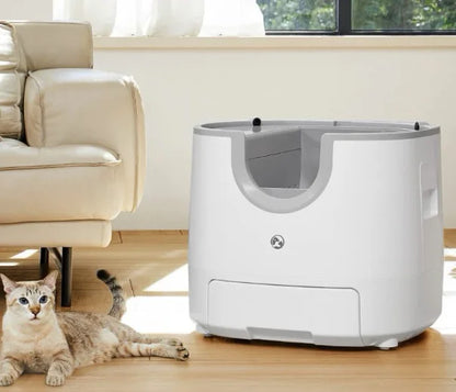 Automatic Cat Litter Box - Furoomate Self-Cleaning 11L Smart - Deribla Store