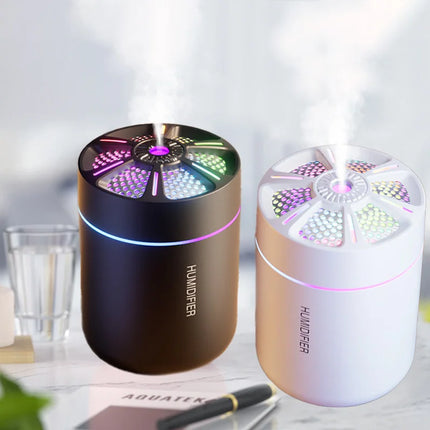 AirMist mini humidifier 180ml USB aromatherapy diffuser white — Deribla Store