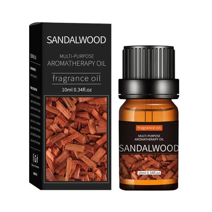 Pure Essential Oils - 10ml Aromatherapy & Massage Set