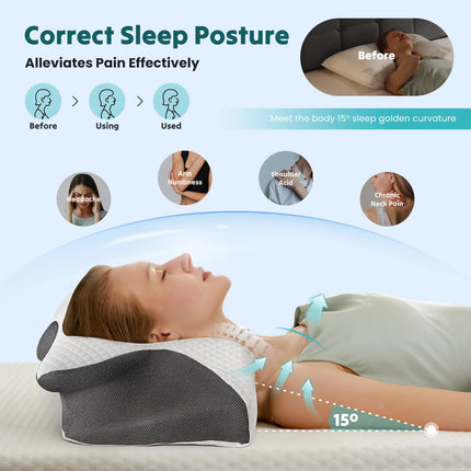 Cervical Memory Foam Pillow