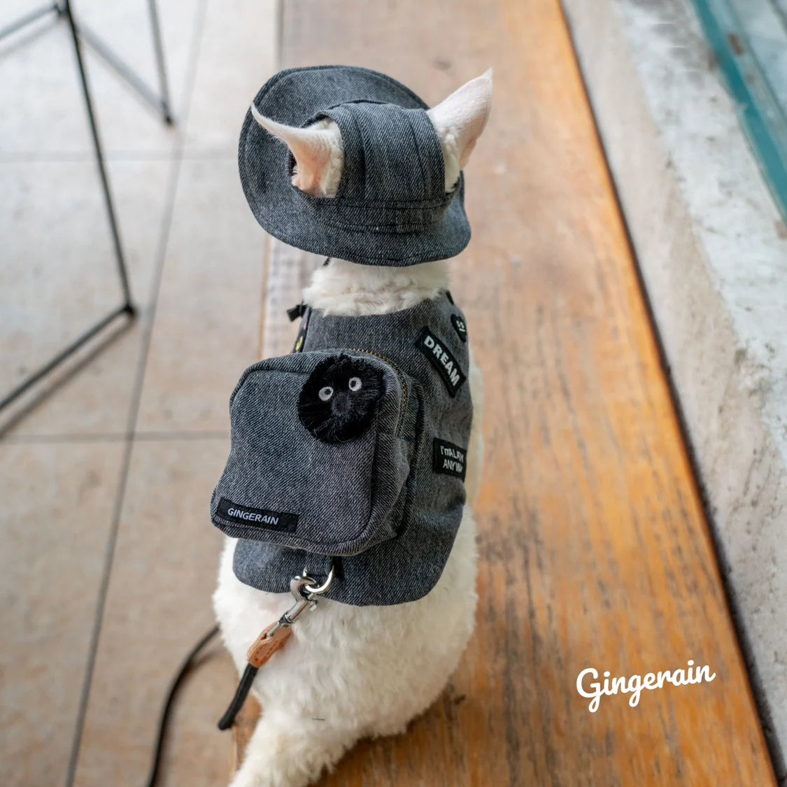 Luxury Cat Carrier Backpack with Harness - Travel Bag for Cats - Deribla Store