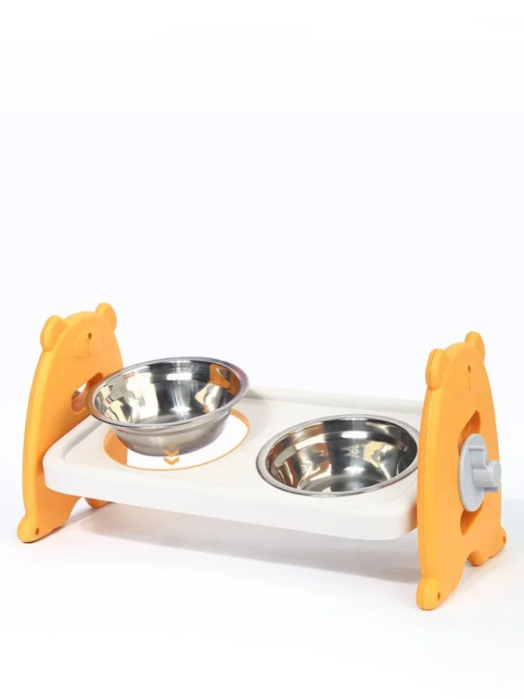 Elevated Tilted Pet Bowl
