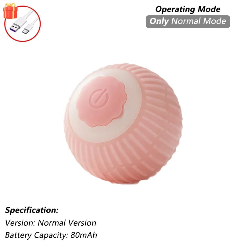 Interactive Cat Ball Toy - Automatic Rolling Ball with Tail & USB Rechargeable - Deribla Store