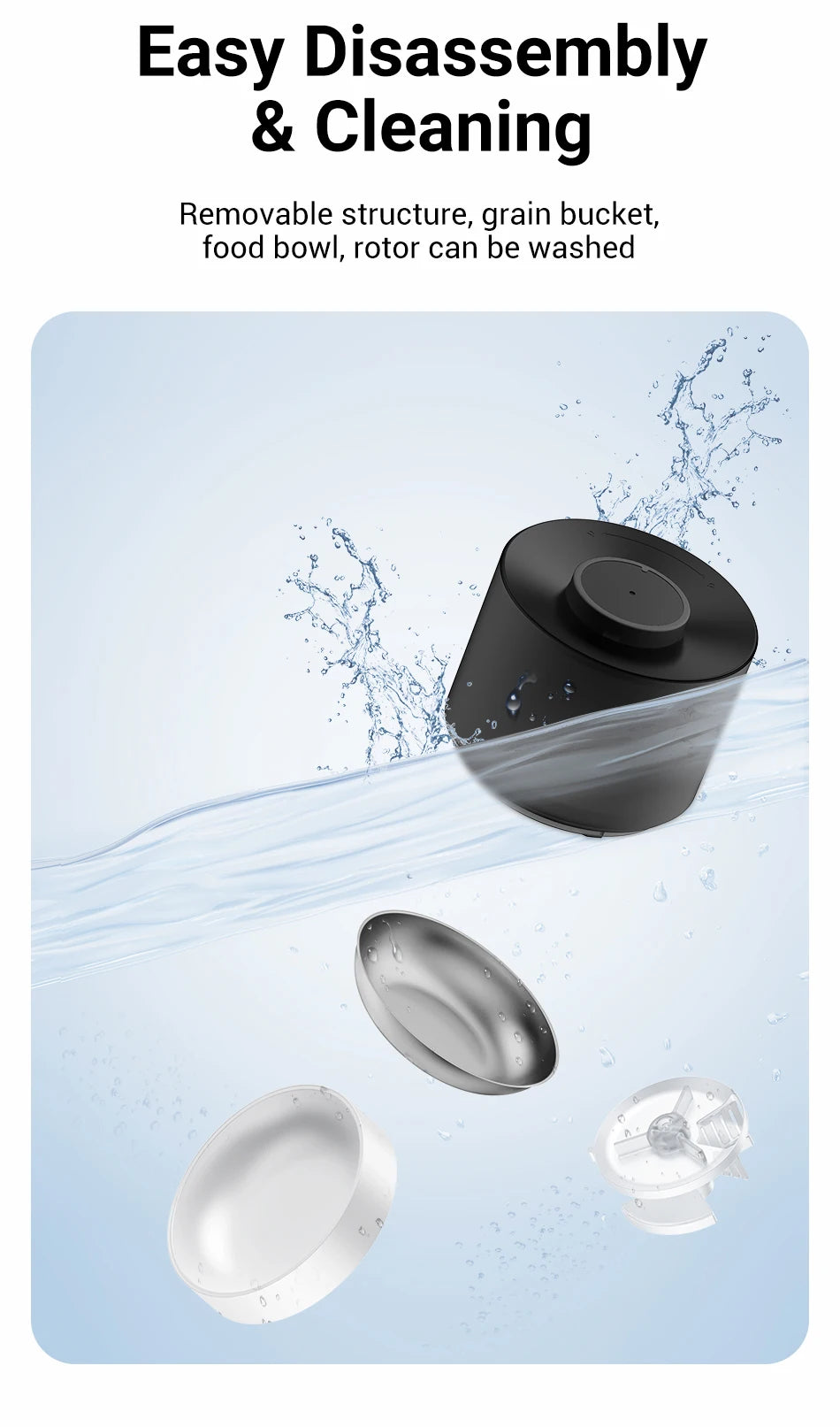 Smart Automatic Pet Feeder with HD Camera - WiFi App Control Food Dispenser for Cats & Dogs - Deribla Store