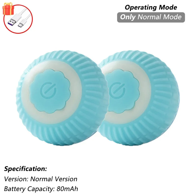 Interactive Cat Ball Toy - Automatic Rolling Ball with Tail & USB Rechargeable - Deribla Store