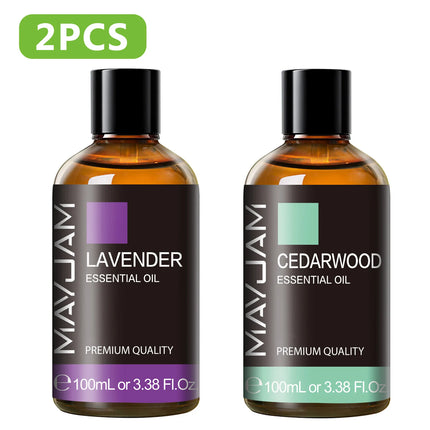 Pure Plant Essential Oil - 100ml Aromatherapy 53 Scents