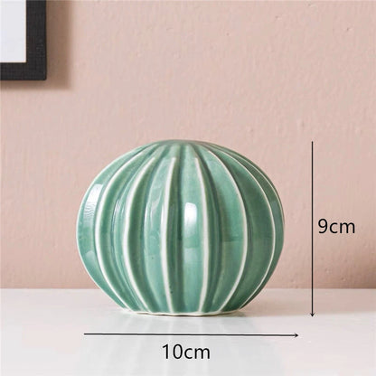 Nordic Ceramic Handicrafts Simulation Cactus Ornaments Art Decorative