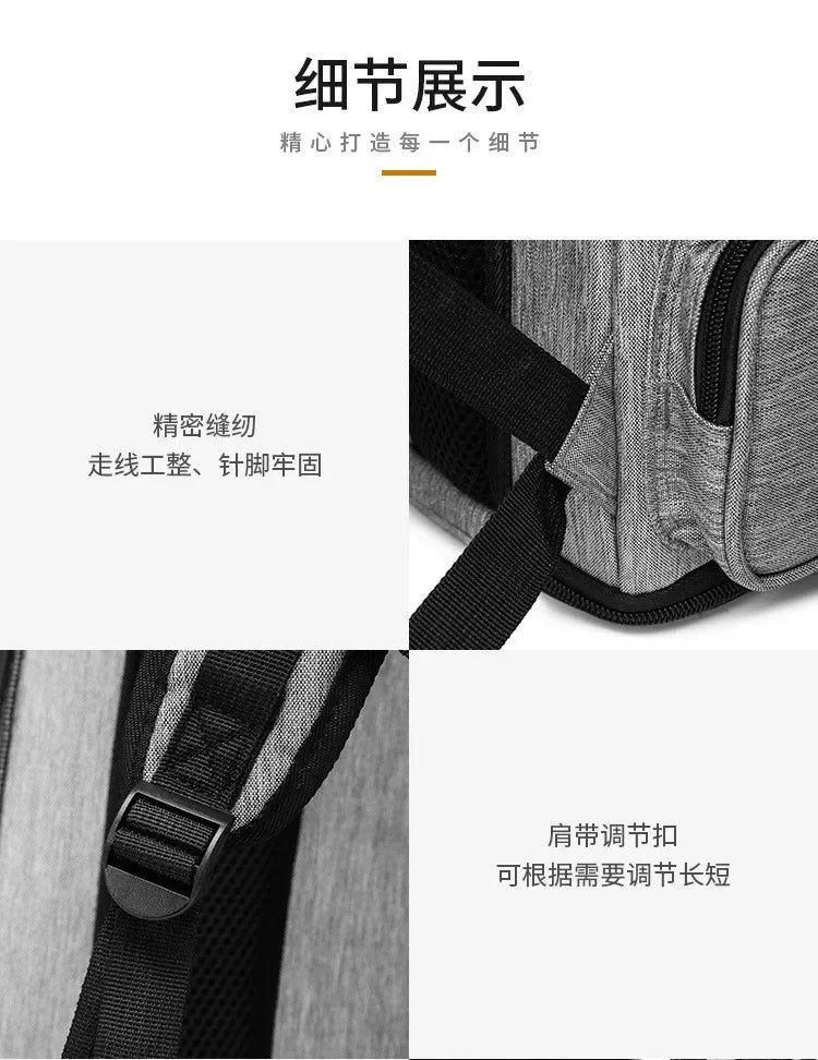 Expandable Pet Carrier Backpack - Large Capacity Breathable Travel Bag for Cats & Dogs - Deribla Store