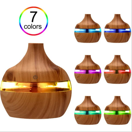 Wood Humidifier Electric Aroma Diffuser 