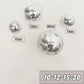 Wall Disco Ball Mirrored Designs Metallic Home Decor Mirror Ball