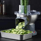 Electric French Fries Slicer cutting potatoes