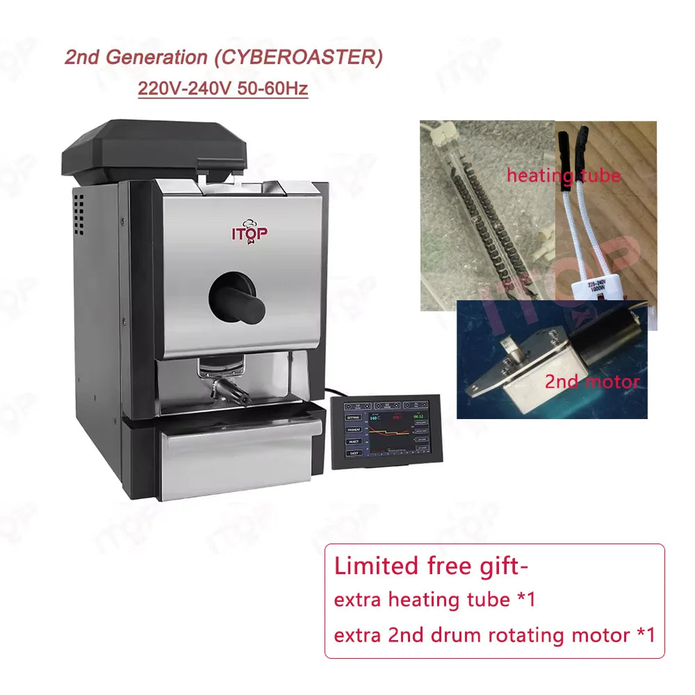 Coffee Roaster Electric 500g IT-CBR-2 - 4 Modes ITOP Artisan - Deribla Store