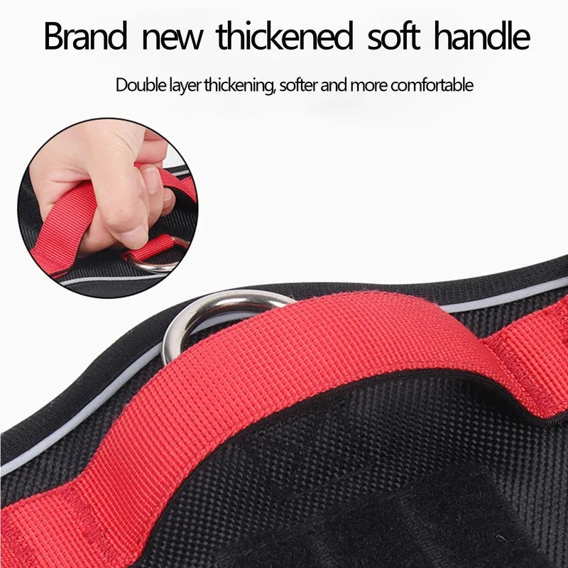 Reflective Dog Harness - 1680D Waterproof Oxford Vest for Medium to Large Dogs - Deribla Store