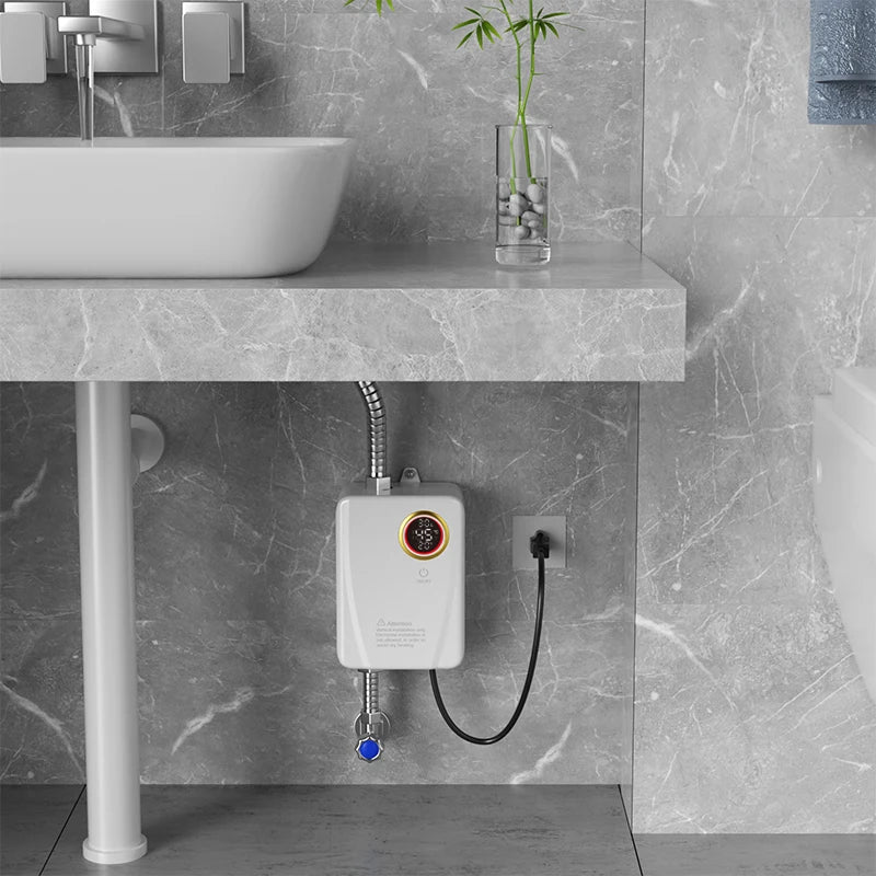 Electric Water Heater 110V 220V Instant - Wall Mounted 3S Hot - Deribla Store