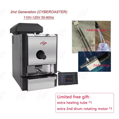 Coffee Roaster Electric 500g IT-CBR-2 - 4 Modes ITOP Artisan - Deribla Store