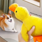 4-in-1 Stomping Duck Dog Toy - Interactive Squeaky Plush with Teeth Cleaning - Deribla Store