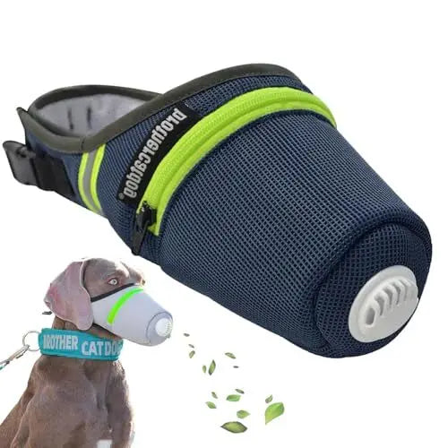 Dog Mask - Reusable Breathable Air Filter Respirator for Smoke & Gas Protection - Deribla Store