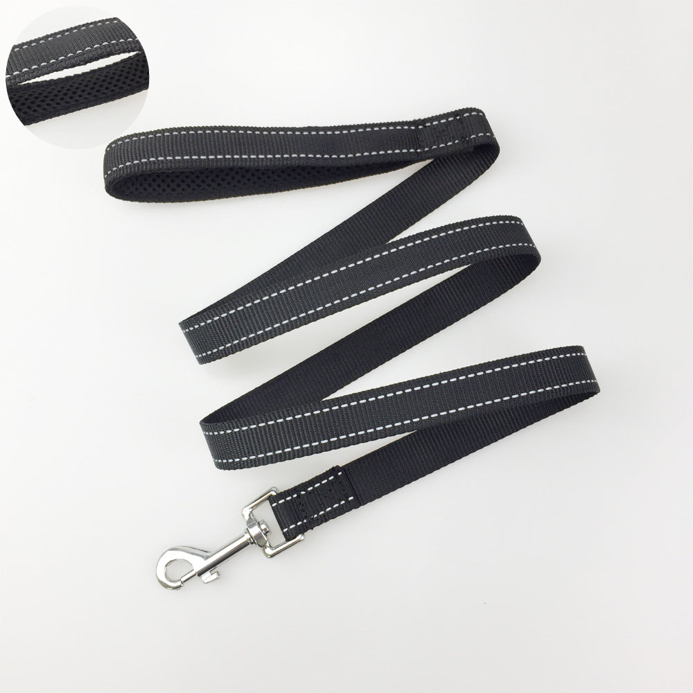 No-Pull Dog Harness - Adjustable Nylon with 2 Leash Attachments for Training - Deribla Store