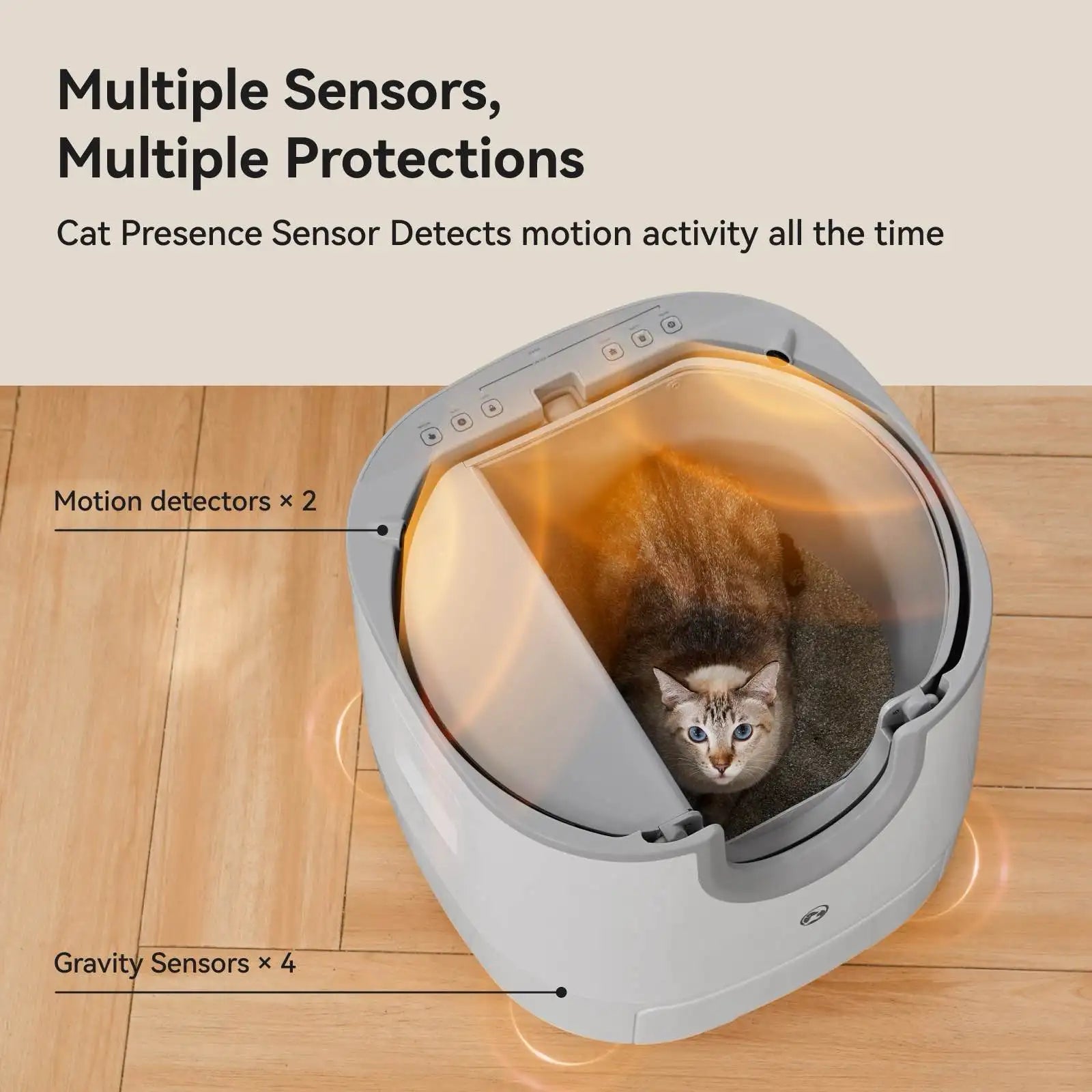 Furoomate Automatic Smart Cat Litter Box 