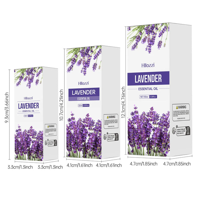 Lavender Essential Oil - Pure Aromatherapy 30ml/60ml/100ml