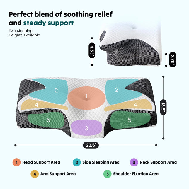 Cervical Memory Foam Pillow