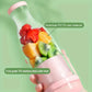 Electric Juicer Cup 6 Blades Blender Milkshake Machine USB Portable Fruit Milk Mixing Tool Mini Fresh Juice Blender - Deribla Store