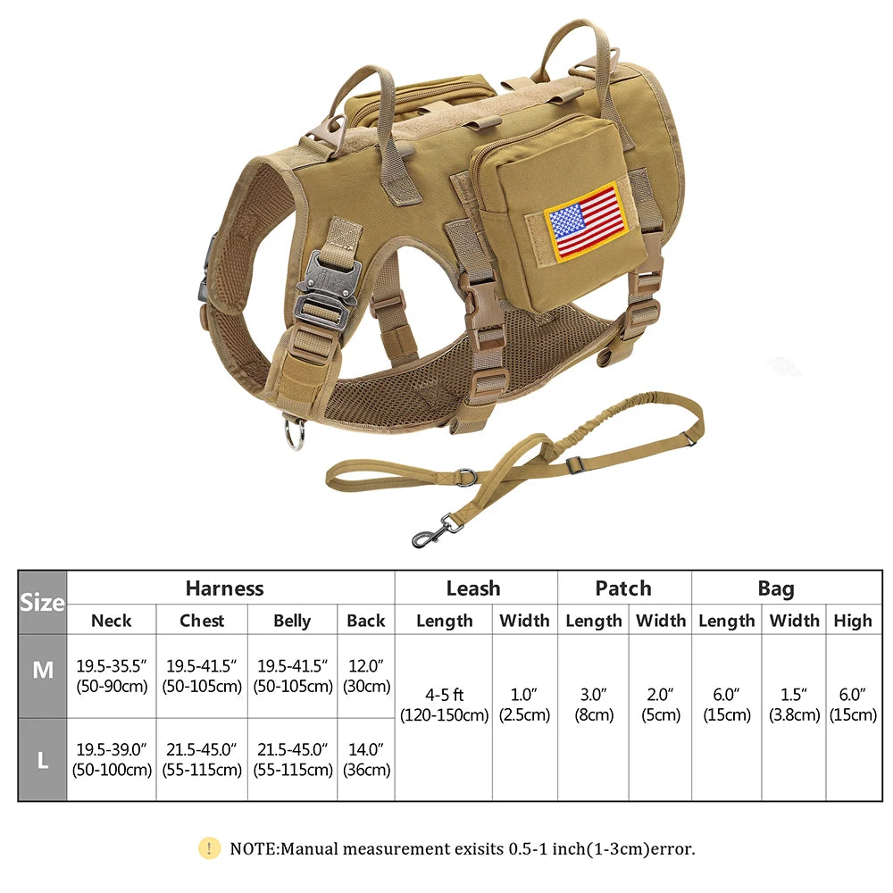 Tactical Dog Harness