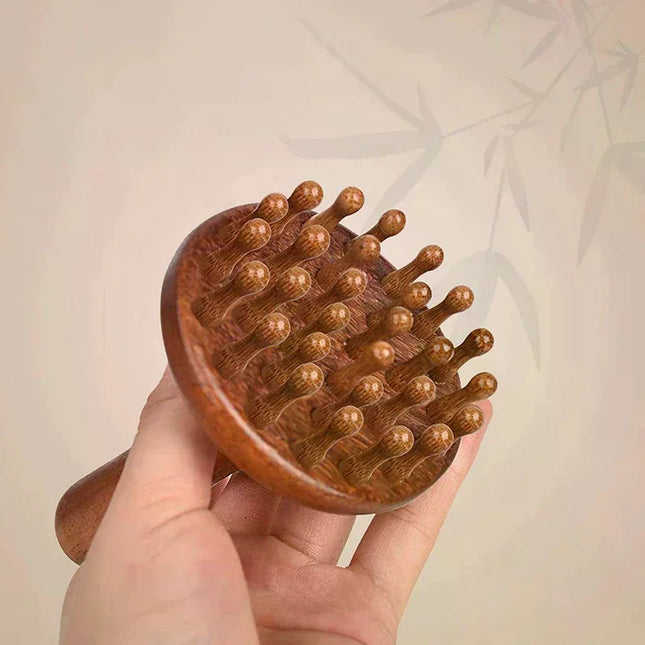 Wooden Mushroom Massager - Gua Sha & Lymphatic Drainage Tool
