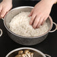 All Purpose Stainless Steel Fine Mesh Strainer Net Baskets with Handles
