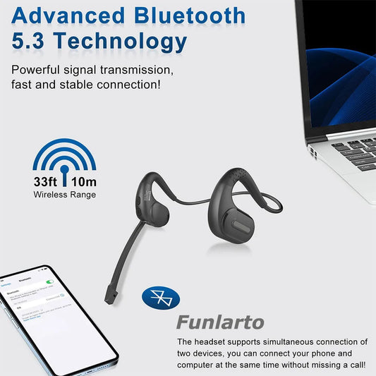 Wireless Bluetooth Headset