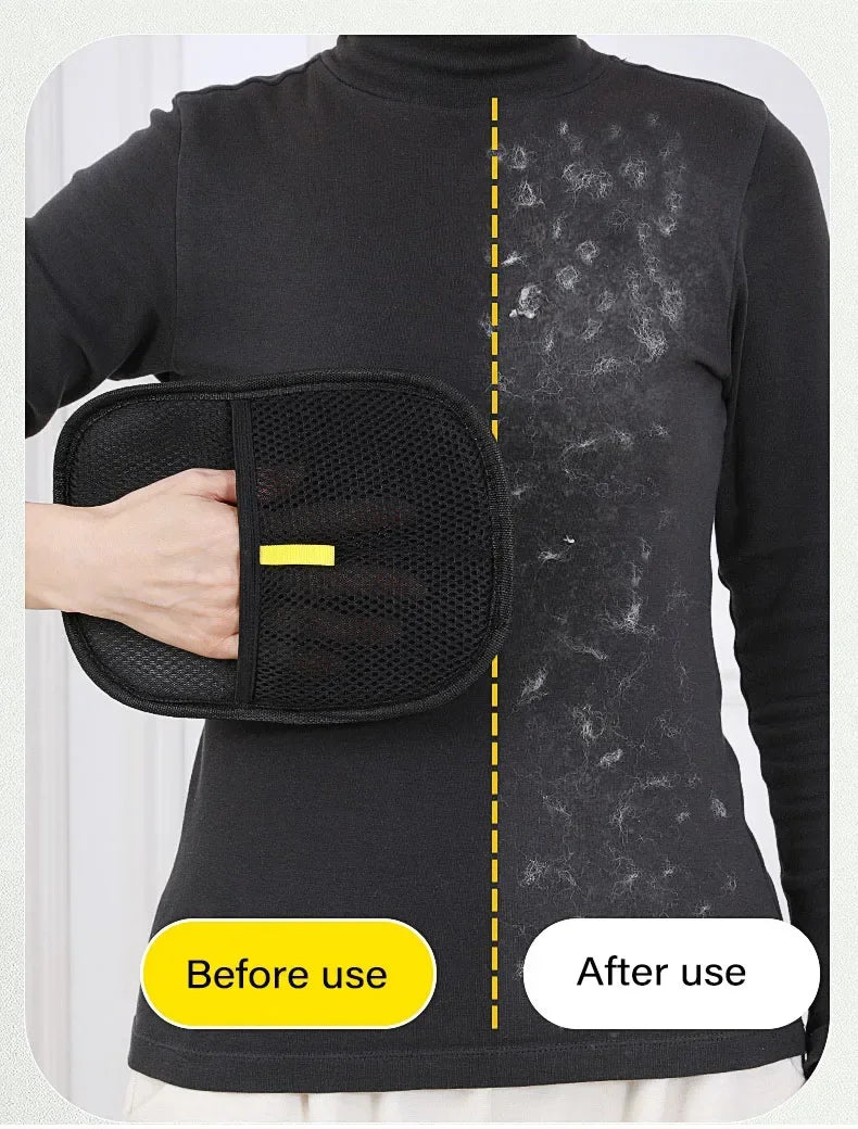 Pet Grooming Gloves - 2 Pcs Hair Remover Brush for Dogs & Cats - Deribla Store