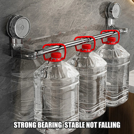 Retractable Suction Cup Towel Bar