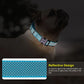 Custom Reflective Dog Collar - Personalized Nylon with Handle for All Sizes - Deribla Store