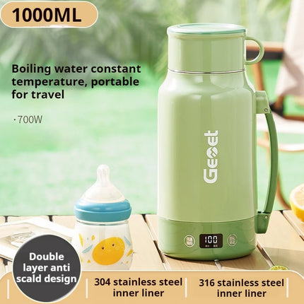 Electric Travel Kettle 3L Insulated Stainless Steel