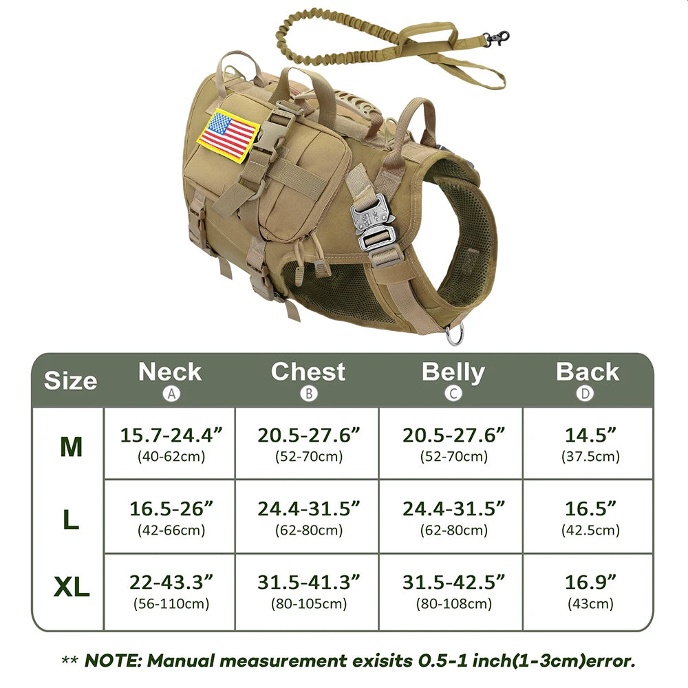 Tactical Dog Harness