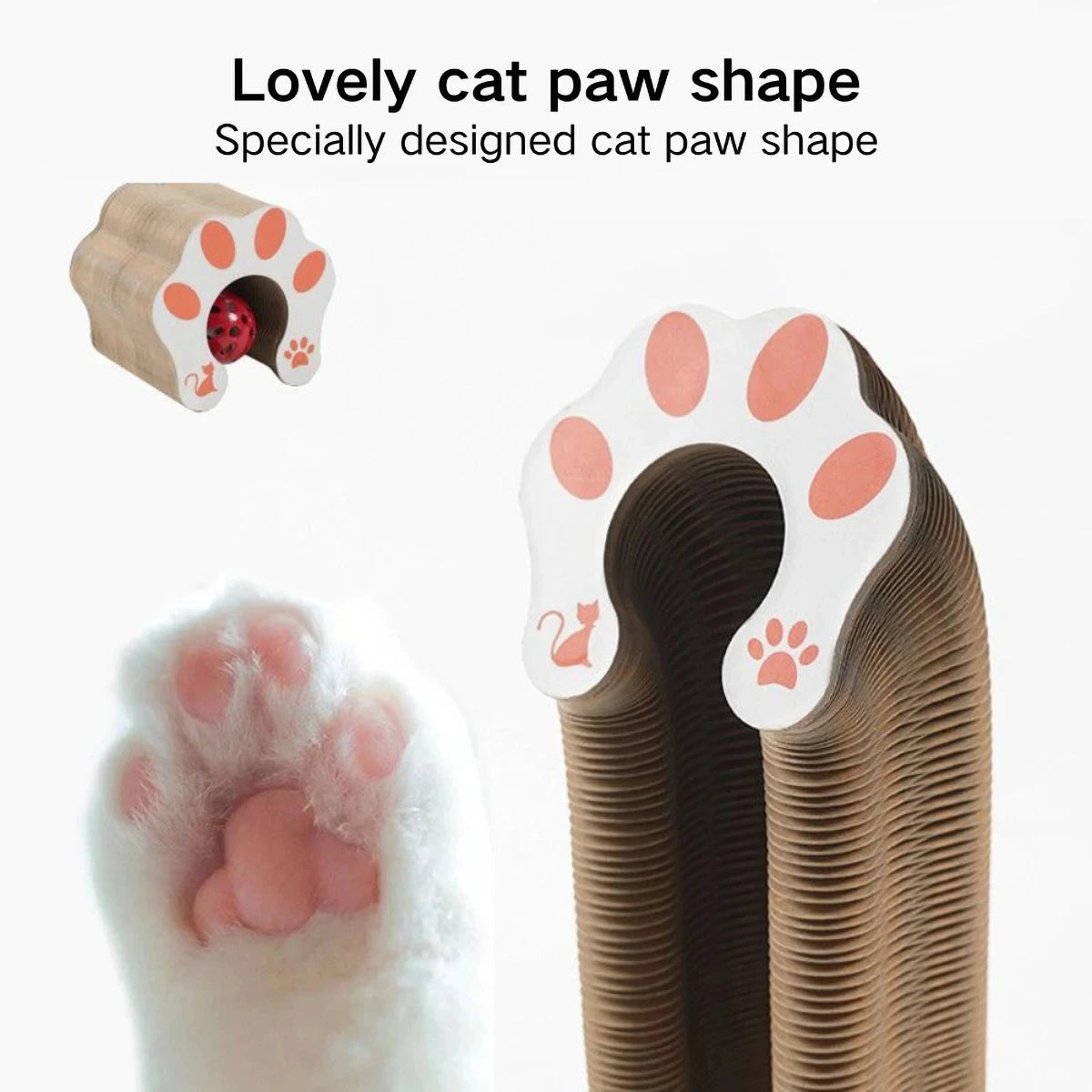 Magic Organ Cat Scratcher - Interactive Accordion Toy & Eco-Friendly Cardboard - Deribla Store