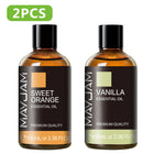Pure Plant Essential Oil - 100ml Aromatherapy 53 Scents