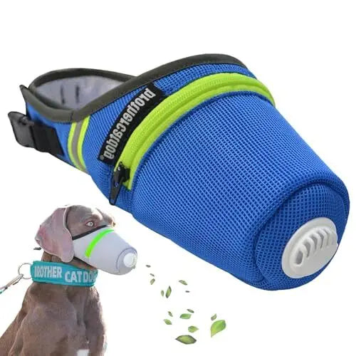 Dog Mask - Reusable Breathable Air Filter Respirator for Smoke & Gas Protection - Deribla Store