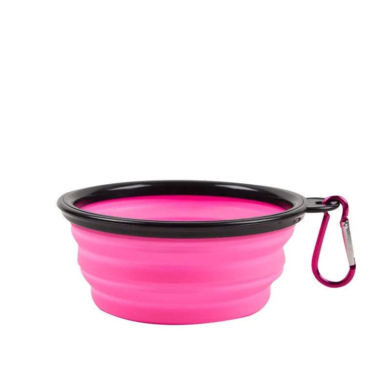 Collapsible Dog Bowl - Portable Silicone Travel Pet Food & Water Bowl - Deribla Store