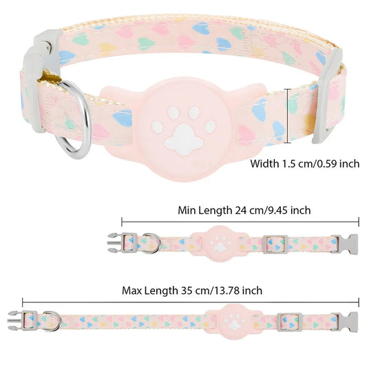 AirTag Pet Collar - Anti-Lost Adjustable Nylon for Dogs & Cats - Deribla Store
