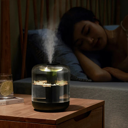 Large Capacity Humidifier Rechargeable 1L LED