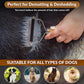 Professional Dog Dematting Comb - Wooden Handle Knot Remover Brush for Dogs & Cats - Deribla Store