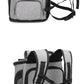 Expandable Pet Carrier Backpack - Large Capacity Breathable Travel Bag for Cats & Dogs - Deribla Store