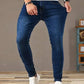 2025 Spring New Mens Slim Fit Classic Skinny Jeans Casual Street
